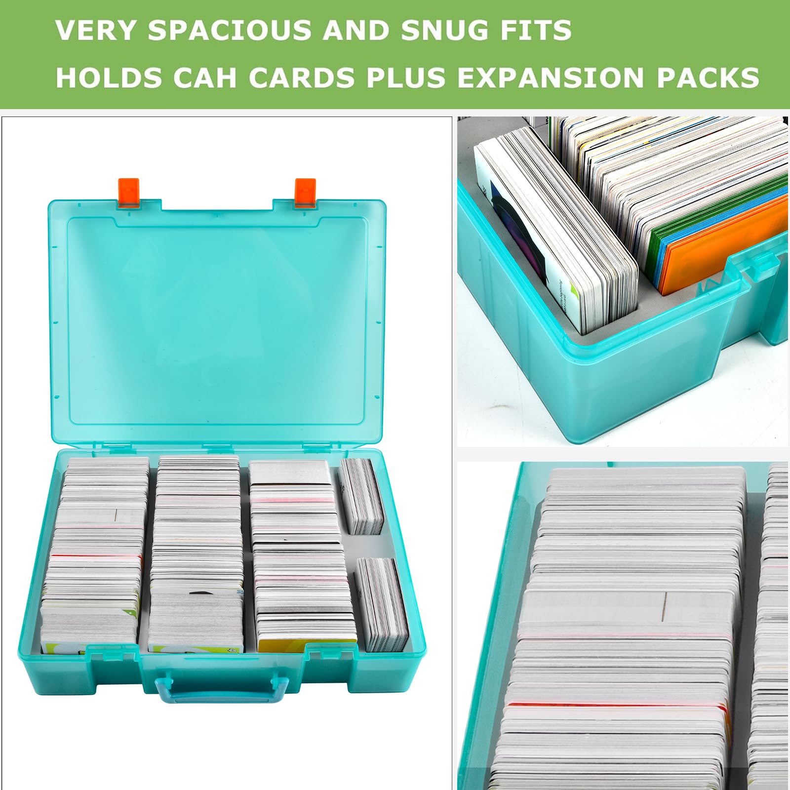 Amazon.com: ALKOO 2200+ Large Trading Card Storage Box Case Holder